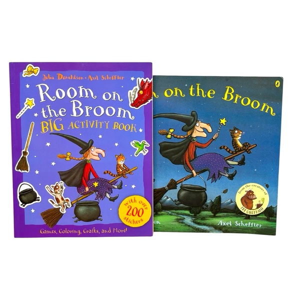 Room On The Broom Big Activity Book With 200 Stickers New - Picture 16 of 16